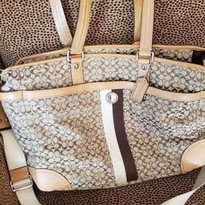 Coach diaper bag